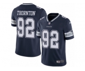 Youth Nike Dallas Cowboys #92 Cedric Thornton Vapor Untouchable Limited Navy Blue Team Color NFL Jersey
