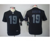 nike youth nfl jerseys dallas cowboys #19 austin black[nike impact limited]