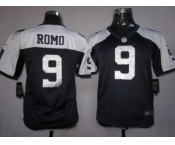 nike youth nfl jerseys dallas cowboys #9 romo blue thankgivings[nike]