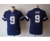 nike youth nfl jerseys dallas cowboys #9 romo blue[nike]