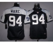 nike youth nfl jerseys dallas cowboys #94 ware blue thankgivings[nike]