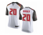 Men's Nike Tampa Bay Buccaneers #20 Ronde Barber Game White NFL Jersey