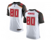 Men's Tampa Bay Buccaneers #80 O.J. Howard Nike White 2017 Draft Pick Elite Jersey
