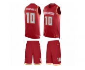 Men's Nike Tampa Bay Buccaneers #10 Adam Humphries Limited Red Tank Top Suit NFL Jersey