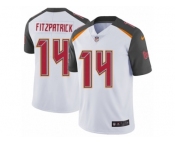 Men's Nike Tampa Bay Buccaneers #14 Ryan Fitzpatrick White Vapor Untouchable Limited Player NFL Jersey