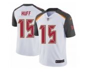 Men's Nike Tampa Bay Buccaneers #15 Josh Huff Vapor Untouchable Limited White NFL Jersey