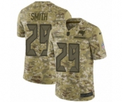 Men's Nike Tampa Bay Buccaneers #29 Ryan Smith Limited Camo 2018 Salute to Service NFL Jersey