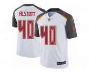 Men's Nike Tampa Bay Buccaneers #40 Mike Alstott Vapor Untouchable Limited White NFL Jersey