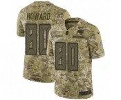 Men's Nike Tampa Bay Buccaneers #80 O. J. Howard Limited Camo 2018 Salute to Service NFL Jersey Men's Nike Tampa Bay Buccaneers #80 O. J. Howard Limited Camo 2018 Salute to Service NFL Jersey