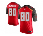 Men's Nike Tampa Bay Buccaneers #80 O. J. Howard Limited Red Team Color NFL Jersey