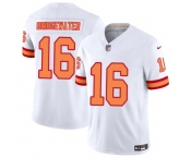 Men's Tampa Bay Buccaneers #16 Teddy Bridgewater White 2025 F.U.S.E. Vapor Limited Football Stitched Jersey