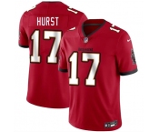 Men's Tampa Bay Buccaneers #17 Ted Hurst Red 2026 Draft Vapor Limited Football Stitched Jersey Men's Tampa Bay Buccaneers #17 Ted Hurst Red 2026 Draft Vapor Limited Football Stitched Jersey