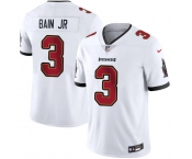 Men's Tampa Bay Buccaneers #3 Rueben Bain Jr White 2026 Draft Vapor Limited Football Stitched Jersey Men's Tampa Bay Buccaneers #3 Rueben Bain Jr White 2026 Draft Vapor Limited Football Stitched Jersey