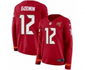 Nike Tampa Bay Buccaneers #12 Chris Godwin Limited Red Therma Long Sleeve NFL Jersey Nike Tampa Bay Buccaneers #12 Chris Godwin Limited Red Therma Long Sleeve NFL Jersey