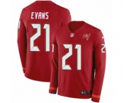 Nike Tampa Bay Buccaneers #21 Justin Evans Limited Red Therma Long Sleeve NFL Jersey Nike Tampa Bay Buccaneers #21 Justin Evans Limited Red Therma Long Sleeve NFL Jersey