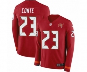 Nike Tampa Bay Buccaneers #23 Chris Conte Limited Red Therma Long Sleeve NFL Jersey Nike Tampa Bay Buccaneers #23 Chris Conte Limited Red Therma Long Sleeve NFL Jersey