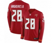 Nike Tampa Bay Buccaneers #28 Vernon Hargreaves III Limited Red Therma Long Sleeve NFL Jersey Nike Tampa Bay Buccaneers #28 Vernon Hargreaves III Limited Red Therma Long Sleeve NFL Jersey