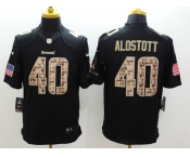 nike nfl jerseys tampa bay buccaneers #40 alostott black[salute to service limited]
