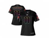 Women's Nike Tampa Bay Buccaneers #11 DeSean Jackson Game Black Fashion NFL Jersey