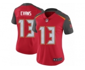 Women's Nike Tampa Bay Buccaneers #13 Mike Evans Vapor Untouchable Limited Red Team Color NFL Jersey