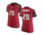 Women's Nike Tampa Bay Buccaneers #20 Ronde Barber Limited Red Team Color NFL Jersey