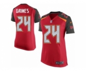 Women's Nike Tampa Bay Buccaneers #24 Brent Grimes Limited Red Team Color NFL Jersey