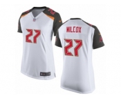 Women's Nike Tampa Bay Buccaneers #27 J.J. Wilcox Limited White NFL Jersey