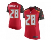Women's Nike Tampa Bay Buccaneers #28 Vernon Hargreaves III Game Red Team Color NFL Jersey