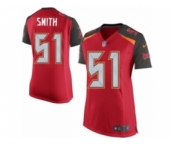 Women's Nike Tampa Bay Buccaneers #51 Daryl Smith Limited Red Team Color NFL Jersey