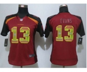 nike women nfl jerseys tampa bay buccaneers #13 evans red[Strobe Limited]