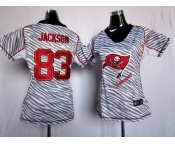 nike women nfl jerseys tampa bay buccaneers #83 jackson [fem fan zebra]