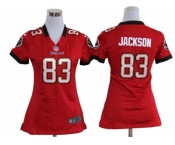 nike women nfl jerseys tampa bay buccaneers #83 jackson red[nike]
