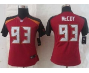 nike women nfl jerseys tampa bay buccaneers #93 mccoy red[nike limited][2014 new]