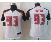 nike women nfl jerseys tampa bay buccaneers #93 mccoy white[nike limited][2014 new]