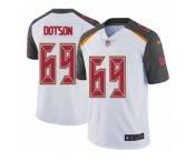 Youth Nike Tampa Bay Buccaneers #69 Demar Dotson Vapor Untouchable Limited White NFL Jersey