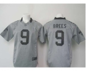 nike nfl jerseys new orleans saints #9 brees gray[game]