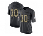 Men's Nike New Orleans Saints #10 Chase Daniel Limited Black 2016 Salute to Service NFL Jersey