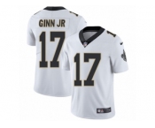 Men's Nike New Orleans Saints #17 Ted Ginn Jr Vapor Untouchable Limited White NFL Jersey