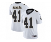 Men's Nike New Orleans Saints #41 Alvin Kamara Limited White NFL Jersey