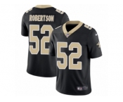 Men's Nike New Orleans Saints #52 Craig Robertson Vapor Untouchable Limited Black Team Color NFL Jersey