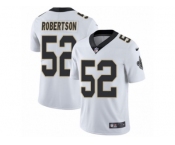 Men's Nike New Orleans Saints #52 Craig Robertson Vapor Untouchable Limited White NFL Jersey