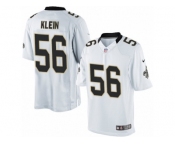 Men's Nike New Orleans Saints #56 A.J. Klein Limited White NFL Jersey