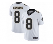 Men's Nike New Orleans Saints #8 Archie Manning Vapor Untouchable Limited White NFL Jersey