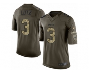 Youth Nike New Orleans Saints #3 Will Lutz Limited Green Salute to Service NFL Jersey