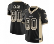 Youth Nike New Orleans Saints #80 Austin Carr Limited Black Rush Drift Fashion NFL Jersey