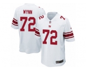 Men Nike New York Giants #72 Kerry Wynn Game White NFL Jersey
