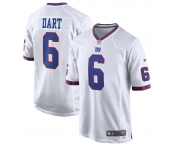 Men's New York Giants Jaxson Dart Nike White Alternate Vintage White Game Jersey Men's New York Giants Jaxson Dart Nike White Alternate Vintage White Game Jersey