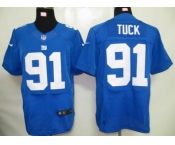nike nfl jerseys new york giants #91 tuck blue[elite]