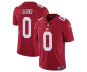 Men's New York Giants #0 Brian Burns Red Vapor Untouchable Limited Football Stitched Jersey