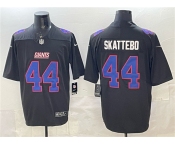 Men's New York Giants #44 Cam Skattebo Black Fashion Vapor Untouchable Limited Football Stitched Jersey Men's New York Giants #44 Cam Skattebo Black Fashion Vapor Untouchable Limited Football Stitched Jersey